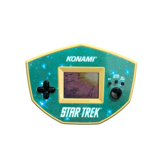 Konami STAR TREK Video Game 1992 Handheld Tested WORKING Rare - Picture 8 of 10